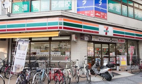 コンビニ　セブンイレブン 大阪平野駅前店（コンビニ）まで440m