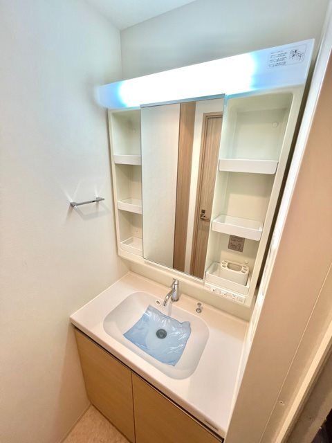洗面設備　※別部屋の参考写真です。