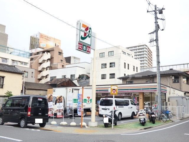 コンビニ　セブンイレブン江東亀戸1丁目店（コンビニ）まで90m