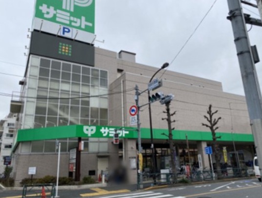 スーパー　サミットストア代沢十字路店（スーパー）まで515m