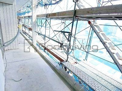 バルコニー　洗濯って気持ちいいですね