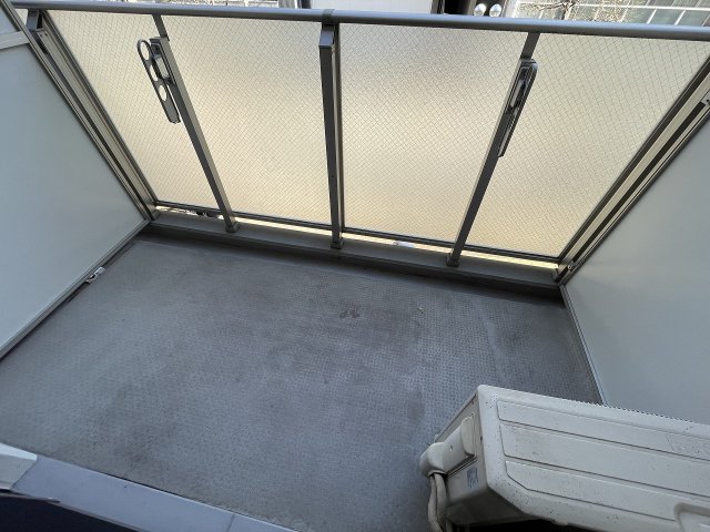 バルコニー　落ち着いた時間を過ごせるバルコニーです