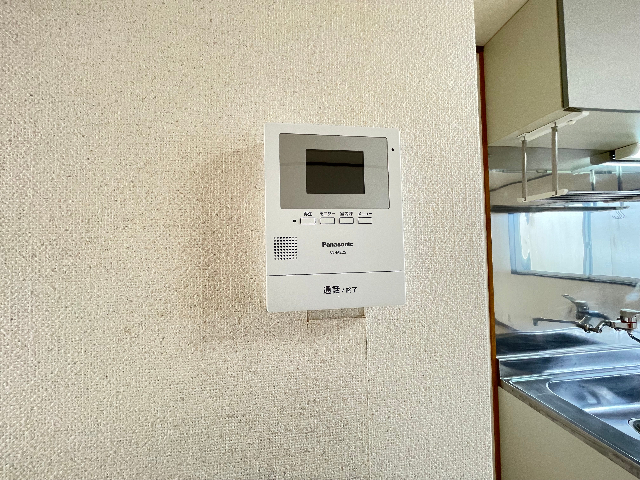 セキュリティ　ＴＶ付きモニターホン完備