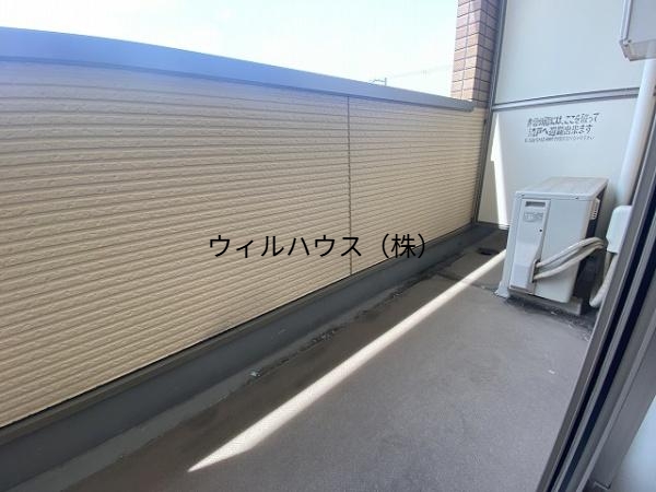 バルコニー　日当たり良好です！