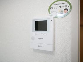 セキュリティ　防犯面に配慮したＴＶモニターホン付きです！