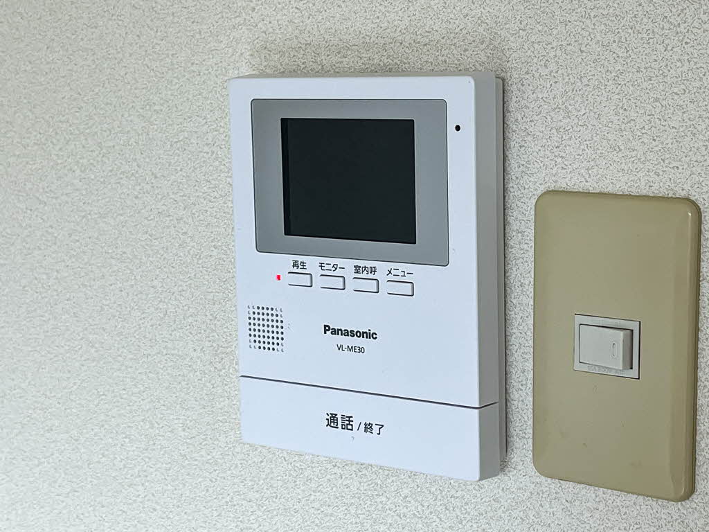 セキュリティ　TV付インターホン