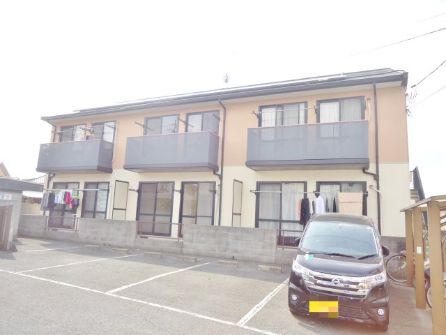 建物外観　コーポやすらぎ・軽量鉄骨造