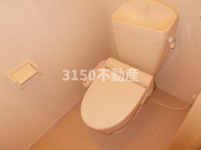 トイレ　ゆったりとした空間のトイレです