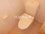 トイレ　ゆったりとした空間のトイレです