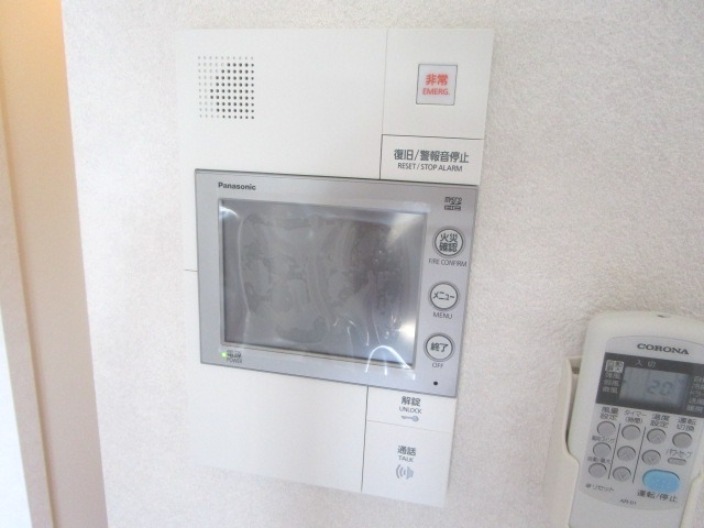 セキュリティ　安心のオートロック付！