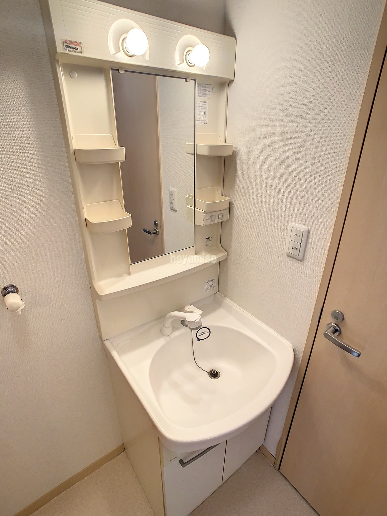 洗面設備　写真は別号室