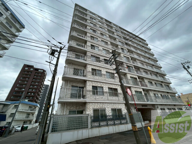 建物外観　札幌市中央区南八条西「秀和南８条レジデンス」