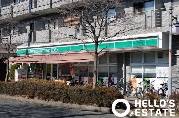 コンビニ　ローソンストア100国立北店（コンビニ）まで470m