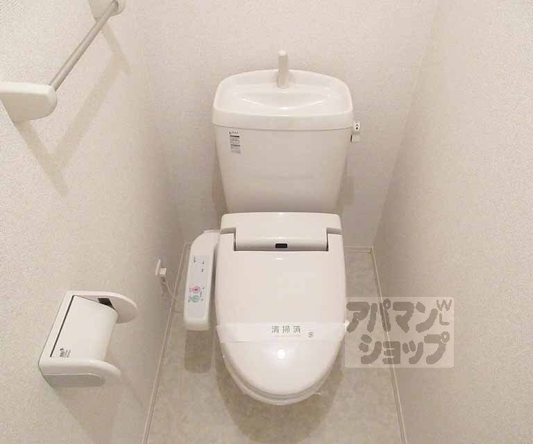 トイレ　ウォッシュレットついてます！