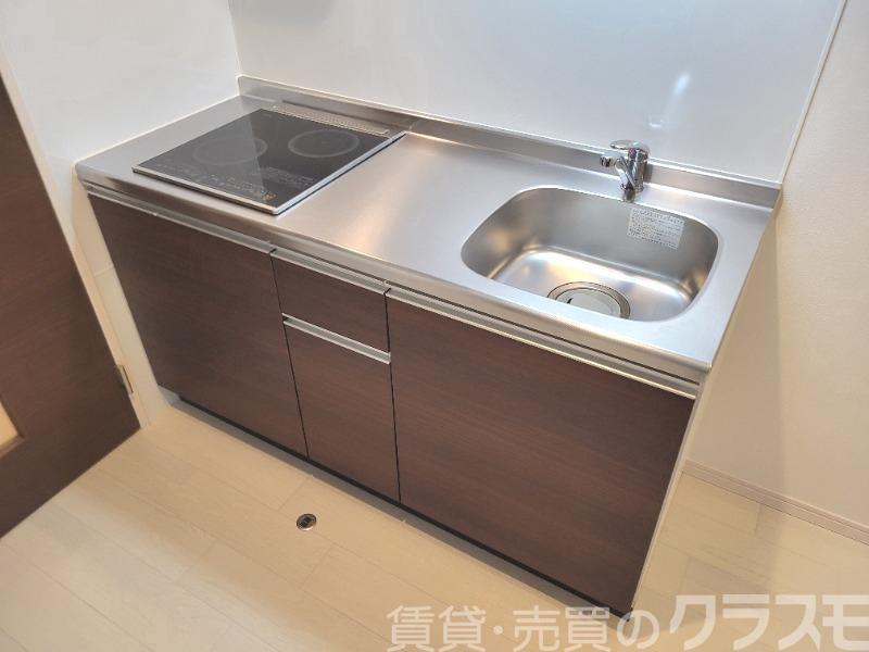 キッチン　２口ＩＨシステムキッチン♪