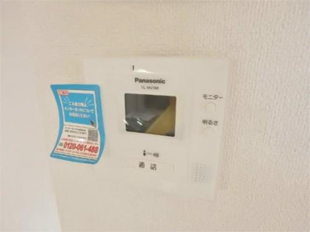 セキュリティ　モニター付きインターホン