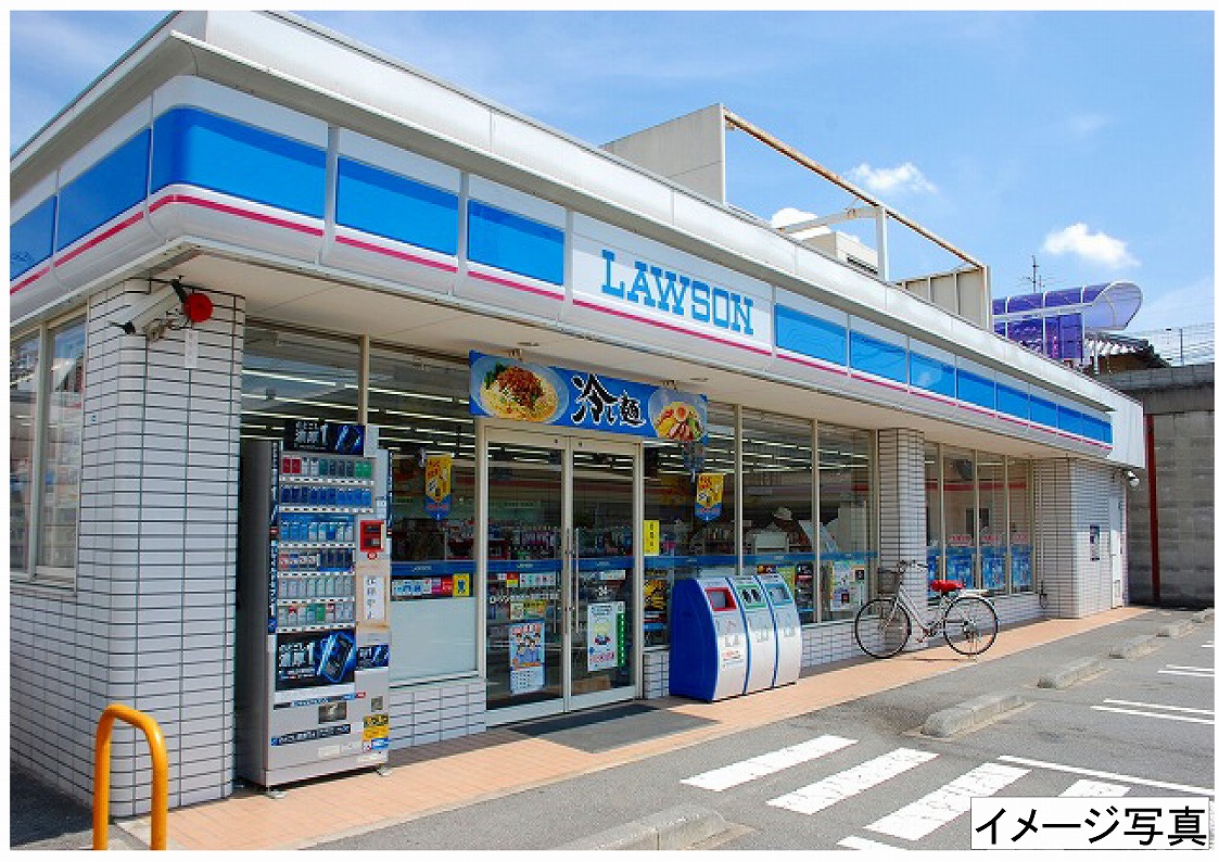 コンビニ　ローソン　生駒壱分インター店（コンビニ）まで1240m