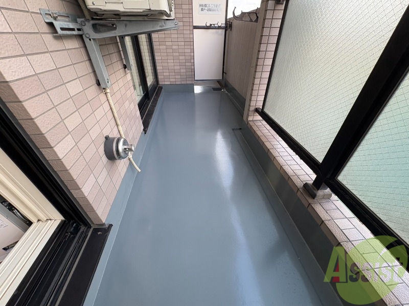 バルコニー　バルコニーです。洗濯物を干したり一息ついたりできますね！