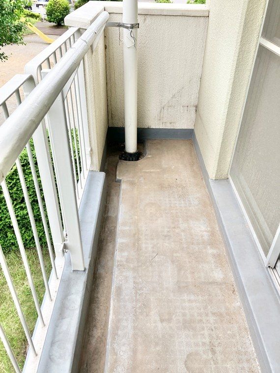 バルコニー　庭