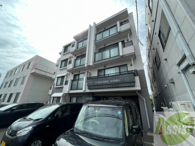 建物外観　札幌市北区北三十七条西「フォンテーヌ麻生」