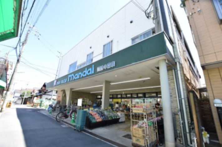 スーパー　万代 諏訪森店（スーパー）まで433m