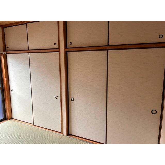 収納　クリーニング前の写真です