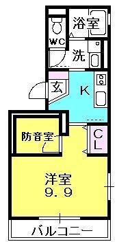 パインウエスト夙川の間取り写真