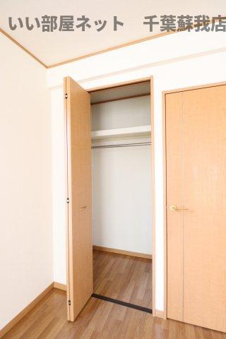 収納　同じ建物の別のお部屋の写真になります！