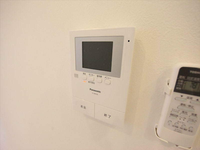 セキュリティ　ＴＶモニター付インターホン