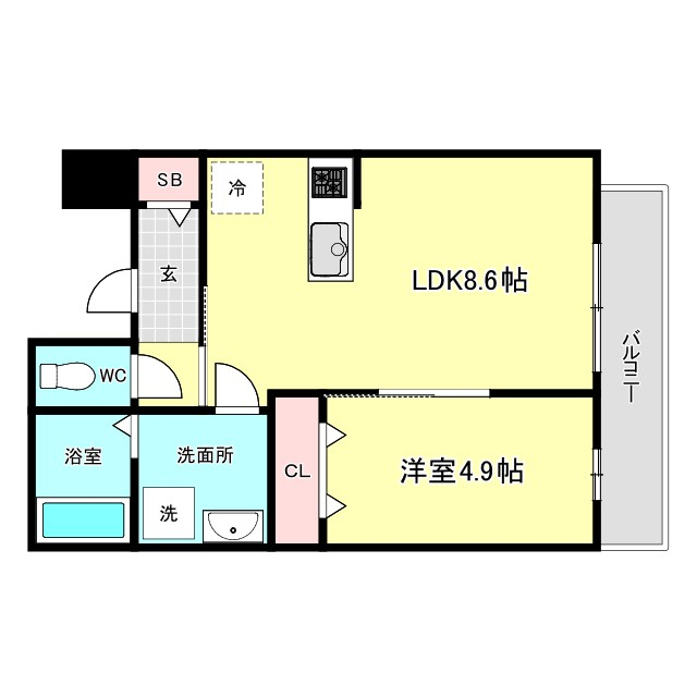 CASA CALMA野田の間取り写真