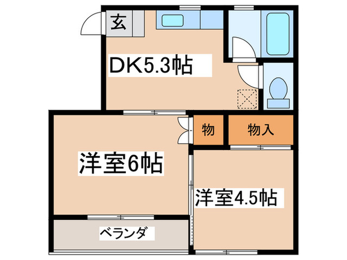 プランタンの間取り写真