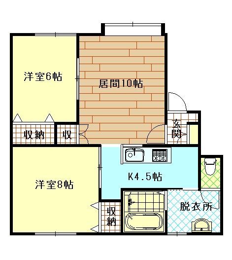 アルト33の間取り写真