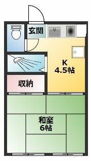 日東住宅二号館の間取り写真