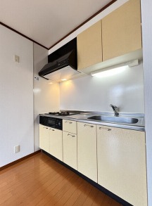 キッチン　グリル付きのシステムキッチンです
