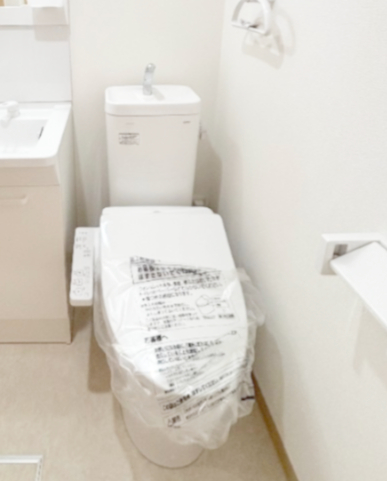 京成本線 京成津田沼駅 徒歩7分 3階建 築1年のトイレ写真