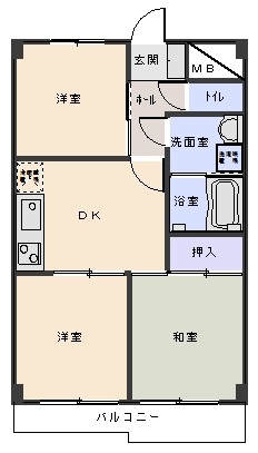 センチュリー三鷹下連雀の間取り写真