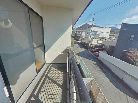 バルコニー　※別号室の写真です。現況を優先します。