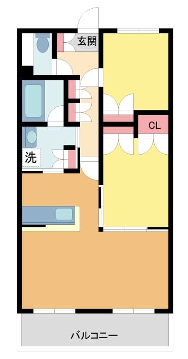 クオーレ御影の間取り写真
