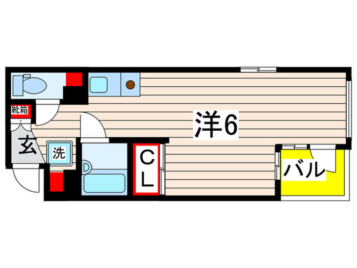 グラン森下イ-ストレジデンスの間取り写真