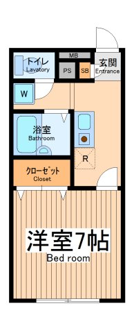 アムール市川の間取り写真