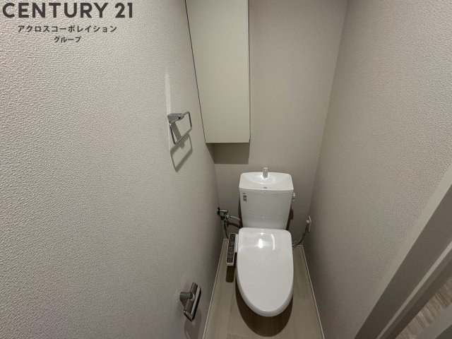 トイレ　ゆったり落ち着けるトイレです