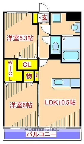 ＪＲ日豊本線 帖佐駅 徒歩12分 3階建 築7年の間取り写真