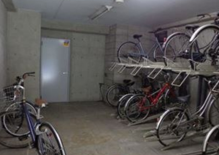 駐車場　駐輪場です