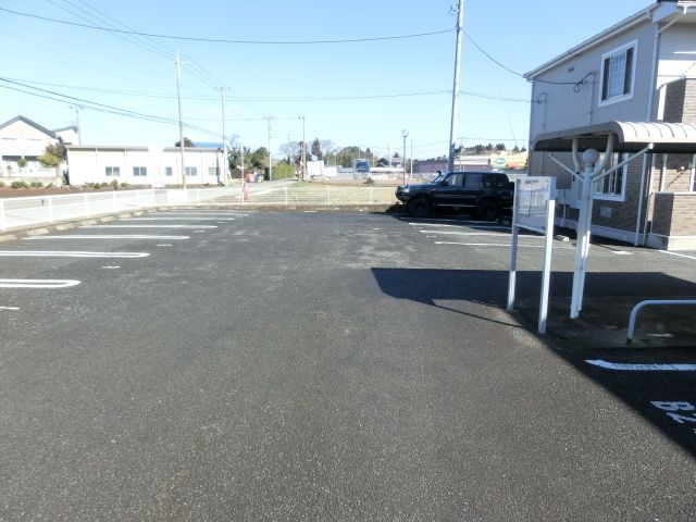 駐車場　敷地内の駐車場です。