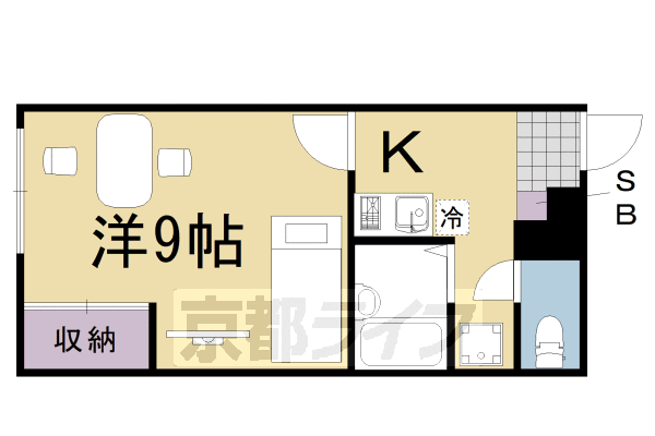 レオパレスアクアの間取り写真