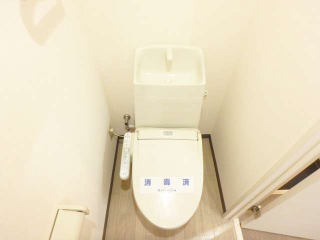 トイレ　ウォシュレット付き！（イメージ）