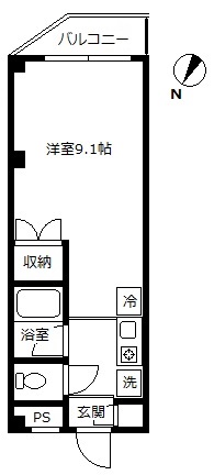 カーサファイブの間取り