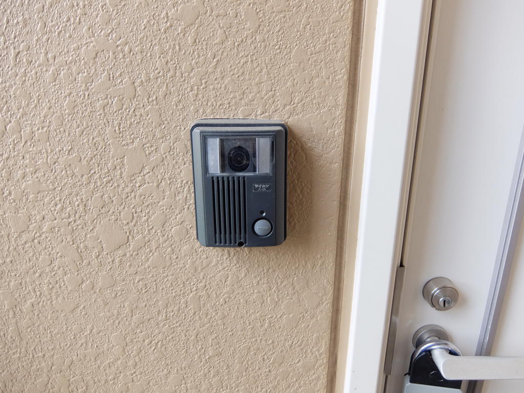セキュリティ　モニター付きドアホン