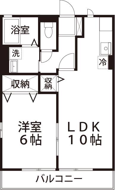 ファミールコートＡの間取り