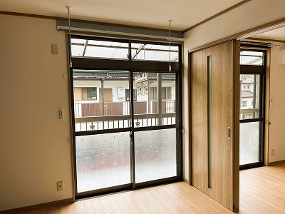 その他設備　室内物干しが付いていて便利ですね